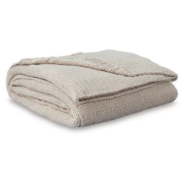 Anawood Throw Set of 3 In Oatmeal