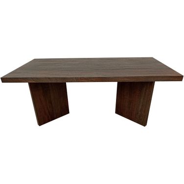 Andando Rectangular Solid Wood Coffee Table Mango Brown