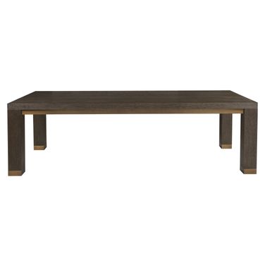 Andare Andare Rectangular Dining Table In Brown