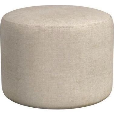Anderson Round Ottoman In Beige