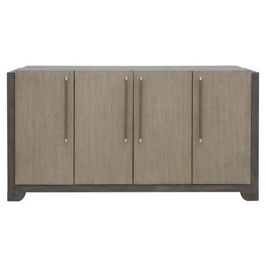 Anderson Park 4 Door Sideboard In Moose Trail and Frontier Brown