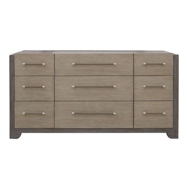 Anderson Park 9 Drawer Dresser In Moose Trail and Frontier Brown