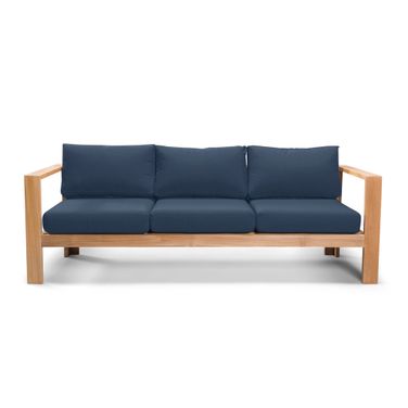 Ando Sofa In Spectrum Indigo and Teak