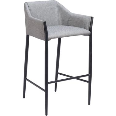 Andover Barstool In Slate Gray
