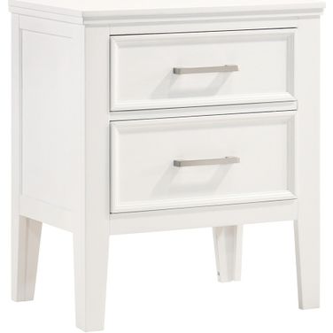 Andover Nightstand In White
