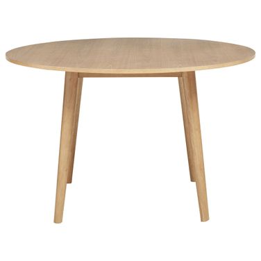 Andrews 48-Inch Round Wood Dining Room Table In Light Ash