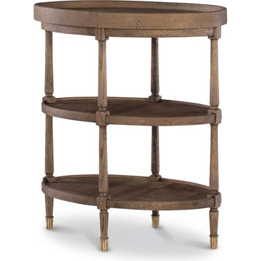 Andrews Chairside Table In Oak