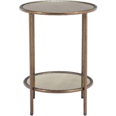 Anelli Side Table In Bronze