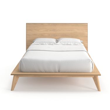 Angelica Queen Size Bed In White Wash