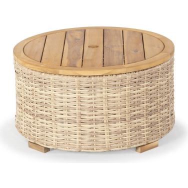 Anguilla Wicker Coffee Table In Natural