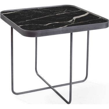 Anna Black End Table