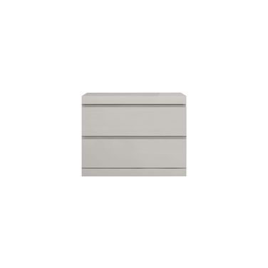 Anna Small Nightstand In Light Grey