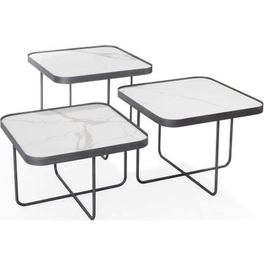 Anna White Occasional Table Set