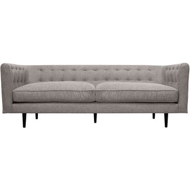 Annabelle 80 Inch Fabric Sofa In Gray