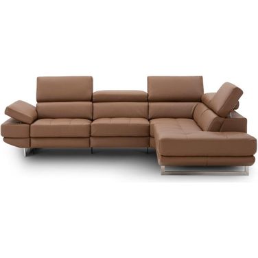 Annalaise Right Hand Facing Chaise In Caramel