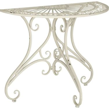 Annalise Antique White Accent Table