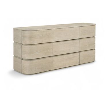 Annalise Solid Wood Dresser In Natural