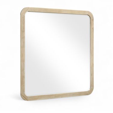 Annalise Solid Wood Mirror In Natural