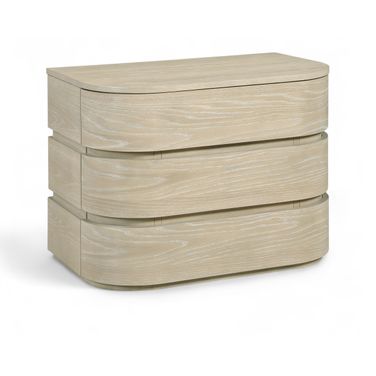 Annalise Solid Wood Night Stand In Natural