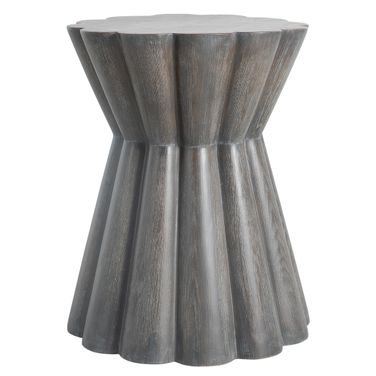 Annie Side Table In Ivory and White