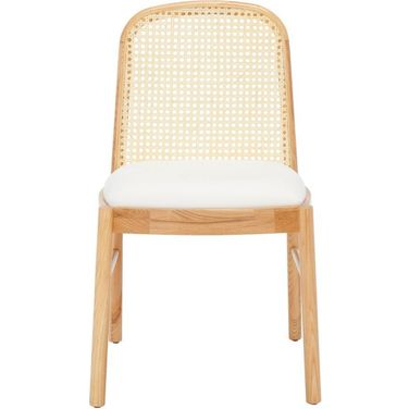 Annmarie Rattan Back Chair Set of 2 In Natural