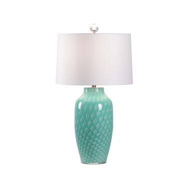 Antigua Lamp In Green