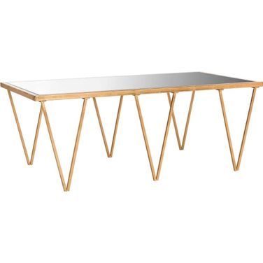 Antique Gold Leaf Coffee Table