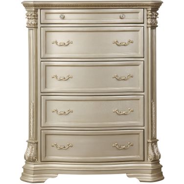 Antoinetta Chest In Gold and Silver