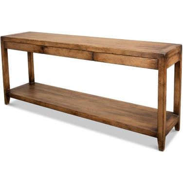 Anton Brown 4 Drawer Console Table