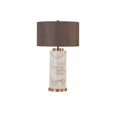 Apollolina Table Lamp In Grey and Gold