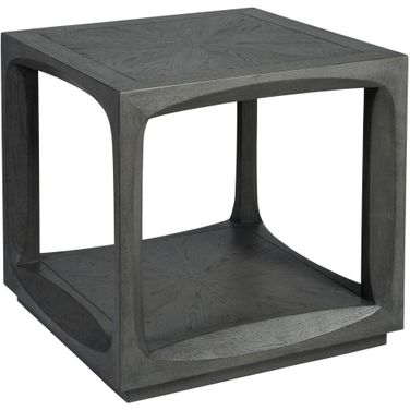 Appellation Appellation Square End Table In Gray