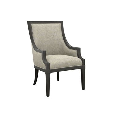Featured Upholstery Aqua Bay Chair In Gray