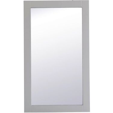 Aqua Grey Rectangle Mirror VM21832GR