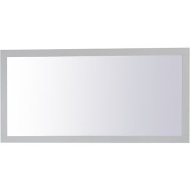 Aqua Grey Rectangle Mirror VM27236GR
