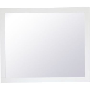 Aqua White Rectangle Mirror VM23036WH