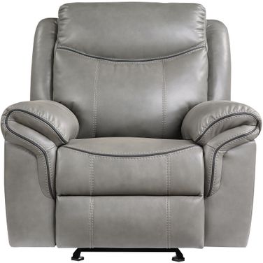 Aram Gray Glider Reclining Chair
