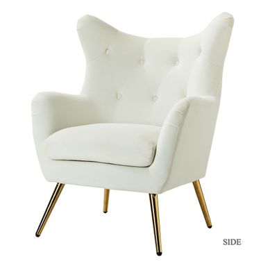 Arama Accent Chair In Ivory