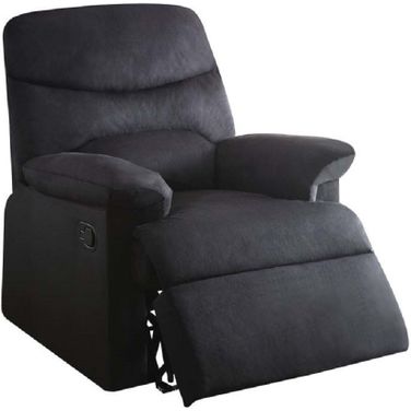 Arcadia Black Woven Recliner