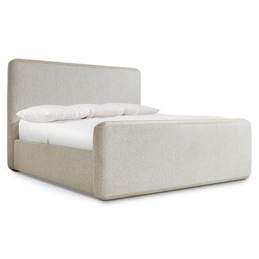 Arcadia California King Panel Bed In Clay