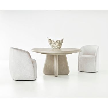 Arcadia Round Dining Room Set In Clay