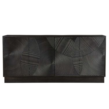 Arcadia Spiral Sideboard In Black