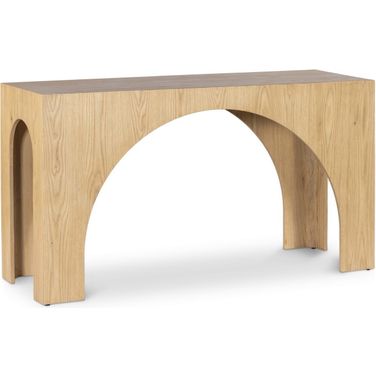 Arch Console Table In Oak