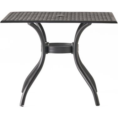 Arch Mesh Dining Table with Lightweight Frame In Black