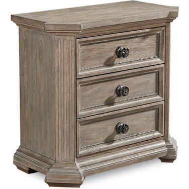 Arch Salvage Parchment Cady Nightstand
