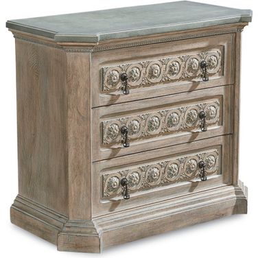 Arch Salvage Parchment Gabriel Bedside Chest