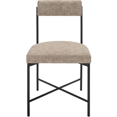 Archer Dining Chairs Set of 2 in Light Grey