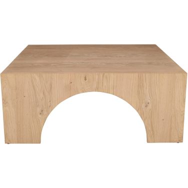 Archimedes 40 Inch Square Coffee Table In Oak