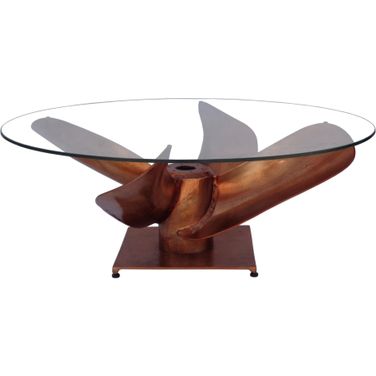 Archimedes Copper Coffee Table