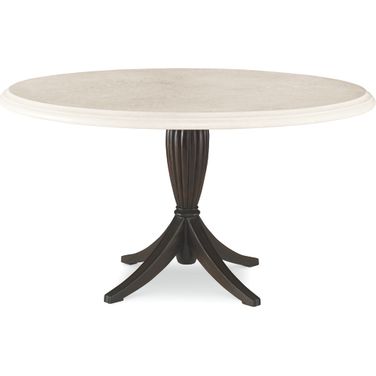 Archipelago Round Dining Table In Off White