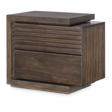 Architect 2 Drawer Nightstand In Onyx